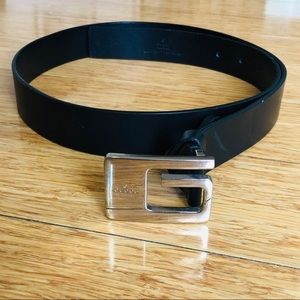 Vintage Gucci black belt